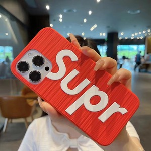 Số lượng lớn thời trang thương hiệu SUPR Silicone 3D trường hợp điện thoại cho Iphone 17 16 15 14 Pro Max 13 12 11 XS XR 7 8 Chống Sốc di động Cover quay lại - Product Image 5