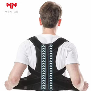 メンズ用OEM/ODM大人用ウエストトレーニングバンド、背中サポート、肩、腰、脊椎保護、姿勢矯正機能付き - Product Image 1