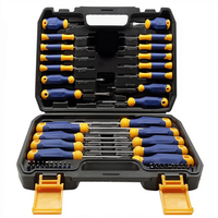 Set Obeng Magnetik OEM 66-Piece dari Baja Paduan S2 dengan Bit Presisi Mini Slotted/Phillips/Torx yang Dapat Diganti, Tahan Lama