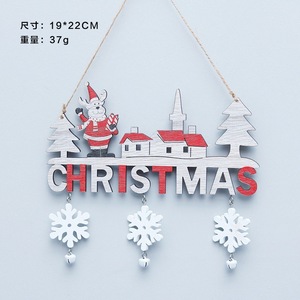 Adornos Navideños de Madera con Diseño de Santa Claus para 2024 y 2025, Regalos Festivos, Decoración del Hogar, Artículos para Fiestas - Product Image 5