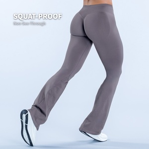 CIYING Vente en gros Leggings évasés sans couture pour femme, effet ventre plat, pour le sport et le yoga, avec effet push-up invisible - Product Image 6