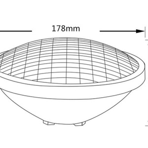 Lumière LED pour piscine en verre Par56, étanche IP68, lumière sous-marine avec options de puissance 18W, 24W, 35W - Product Image 5