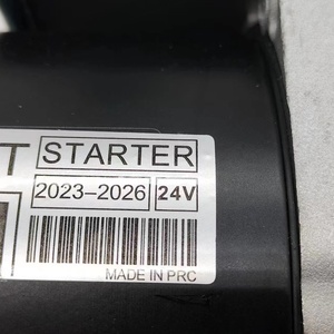 Excavator Parts for 128000-2561 600-863-4210 Starter Install on 6D107 Engine Starter Motor for PC2008 PC220-8 24V 10T 5.5KW - Product Image 6