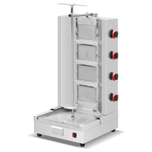 Mercato africano popolare Shawarma industriale macchina Gas <span class=keywords><strong>Kebab</strong></span> Doner <span class=keywords><strong>Grill</strong></span> con motore - Product Image 4