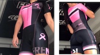 Combinaison de triathlon à demi-zip en tissu super extensible de qualité supérieure pour le cyclisme, la course et la natation – Ensemble court