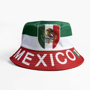 Custom 2026 Mexico Reversible Bucket <b>Hat</b> for <b>Men</b> Women & Children Lightweight Panama Style <b>Sun</b> <b>Hat</b> for Fan Cheer - Product Image 6