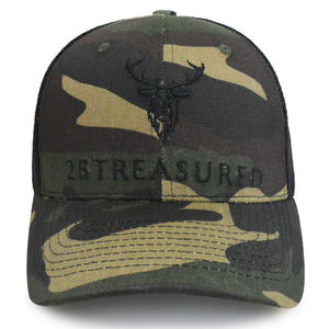 Gorra Trucker de Camuflaje Personalizada con Logotipo Bordado, Gorras de Béisbol de Verano - Product Image 2