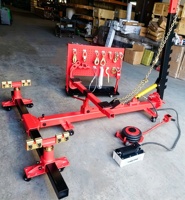 Offre Spéciale : Équipement de redressage de châssis hydraulique à cadre simple pour garage de réparation automobile