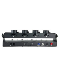 4-Shot DMX Télécommande sans fil Confetti Cannon Metal Design pour mariage et fête DJ Shows