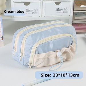 Grande capacità in stile in cancelleria borsa di stoccaggio semplice astuccio con crema in pelle materiale <span class=keywords><strong>per</strong></span> gli studenti delle scuole <span class=keywords><strong>medie</strong></span> - Product Image 6