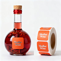 Étiquettes personnalisées en BOPP pour bière, mat, imperméables, amovibles, pour bouteilles de bière artisanale, emballage de brasserie, vin, whisky