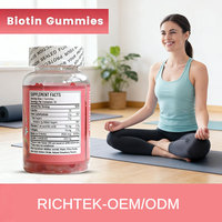 Offre Spéciale Vente en Gros OEM Complément Alimentaire Gommes de Biotine Collagène Kératine Vitamines Gommes de Biotine