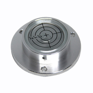 Nivel de burbuja circular metálico Heng Da Shui Ping Yi, mini nivel de burbuja de grado industrial con precisión de 360 grados - Product Image 5