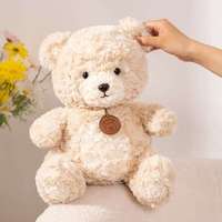Fabricant de jouets Boyue, ours en peluche brun personnalisé, animaux en peluche de dessin animé, ours en peluche miniature mignon