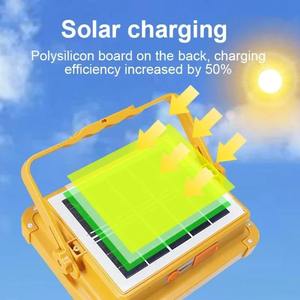 Lampe de camping solaire LED 2500lm 6000K IP66 avec télécommande, réglable, portable, pour extérieur, jardin, tente, camping-car - Product Image 5