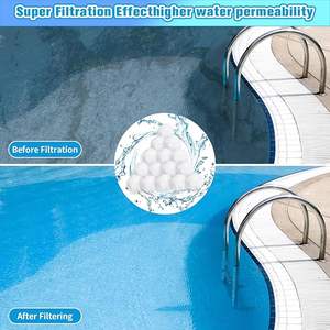 Offre Spéciale : Accessoires de <span class=keywords><strong>Piscine</strong></span> – Boule Filtrante de 700g pour Nettoyage de l'Eau de <span class=keywords><strong>Piscine</strong></span>, Réutilisable et Facile <span class=keywords><strong>à</strong></span> <span class=keywords><strong>Laver</strong></span>, Matériau de Filtration pour <span class=keywords><strong>Piscine</strong></span> - Product Image 4