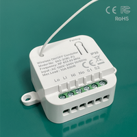 Interrupteur intelligent 1Gang 86 pouces, options sans fil, interrupteur mural sans fil 240V, interrupteur auto-alimenté avec fonction étanche
