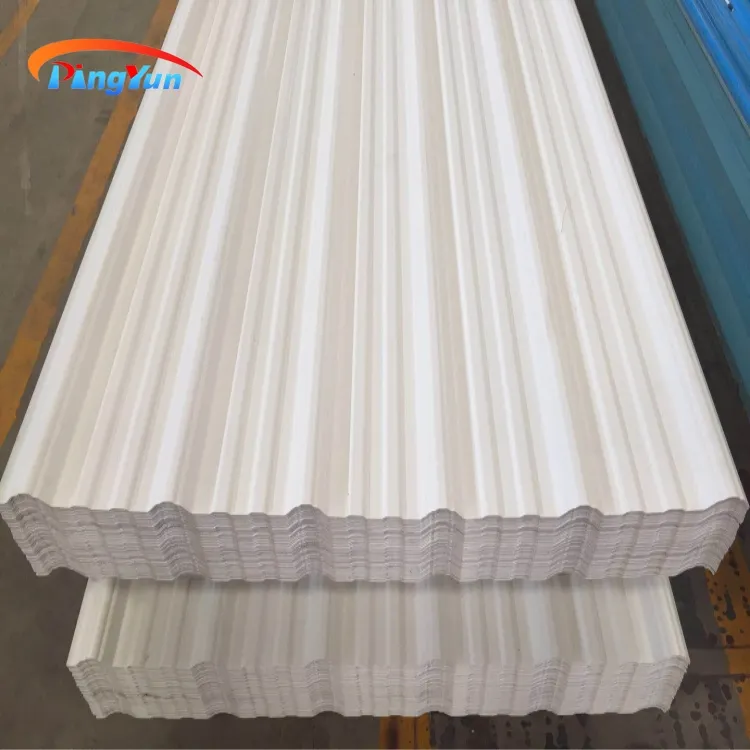 Lámina de plástico para techo de PVC, ASA impermeable, para cobertizo