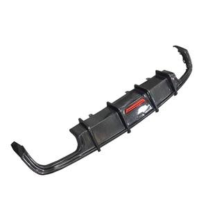 Xe <span class=keywords><strong>A6</strong></span> C8 Sline <span class=keywords><strong>S6</strong></span> sợi carbon khuếch tán phía sau cho <span class=keywords><strong>Audi</strong></span> <span class=keywords><strong>A6</strong></span> <span class=keywords><strong>S6</strong></span> C8 4 cửa 2019 2020 2001 2022 2023 cản sau thấp hơn Lip Spoiler - Product Image 6
