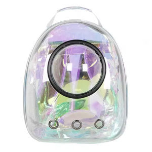 Mochila Transparente Tipo Cápsula Espacial para Mascotas, Bolsa de Lona para Gatos, Portátil, para Viajes al Aire Libre - Product Image 5