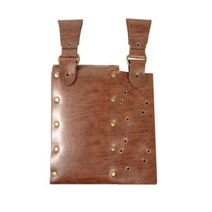 Zesi Medieval Alchemy cuir Fanny Pack avec 2 bouteilles de médicaments en liège Halloween Fantasy Wizard costume accessoires - Product Image 4