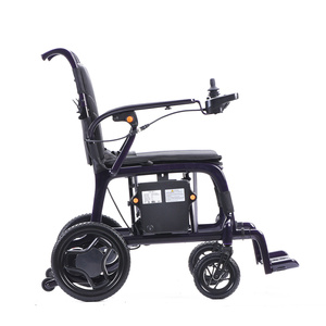 <span class=keywords><strong>Fauteuil</strong></span> <span class=keywords><strong>roulant</strong></span> électrique pliable en fibre de carbone <span class=keywords><strong>ultra</strong></span> <span class=keywords><strong>léger</strong></span> avec moteur sans balais 150/200W*2 - Product Image 1