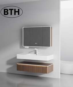 Meubles <span class=keywords><strong>de</strong></span> vanité <span class=keywords><strong>de</strong></span> salle <span class=keywords><strong>de</strong></span> bains en nid d'abeille en aluminium <span class=keywords><strong>de</strong></span> style classique luxueux - Product Image 1