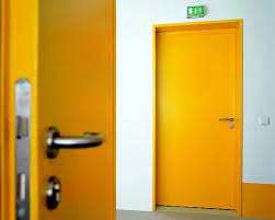 Appartements modernes Portes métalliques creuses Portes coupe-feu en acier de <span class=keywords><strong>2</strong></span> heures - Product Image 5