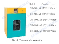 Incubadora Inteligente de Temperatura Constante con Calefacción Eléctrica Serie DHP para Bacterias, Células y Microorganismos de Laboratorio