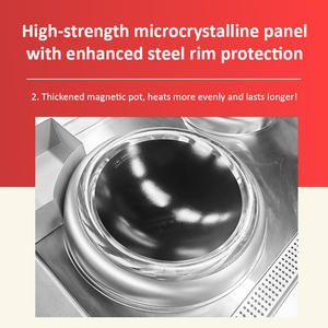 YOUQI îlot central commercial en acier inoxydable de qualité 304 25kw haute puissance réglable en <span class=keywords><strong>hauteur</strong></span> petit <span class=keywords><strong>four</strong></span> combiné pour sautés 1 - Product Image 6