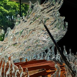 <span class=keywords><strong>Pianoforte</strong></span> a Coda Trasparente di Alta Qualità in Materiale Cristallino, Strumento Musicale per Sale da Ricevimento - Product Image 6