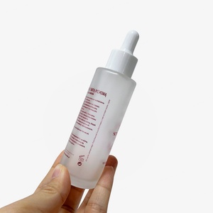 In Stock 5ml 10ml 15ml 20ml 30ml 50ml 60ml 80ml 100ml Frosted clear Glass Cosmetic Essential Oil Dropper Bottle with Pipette - Product Image 5