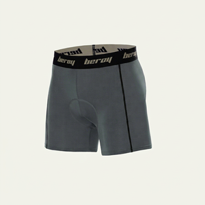 Padded <b>Cycling</b> Liner Shorts Men's Elastic Waistband Breathable Fabric Mountain Bike Underwear Custom Design Manufacturer - Product Image 1
