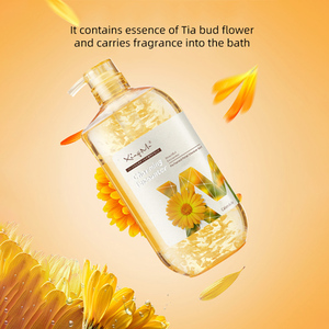 <span class=keywords><strong>Gel</strong></span> douche parfumé aux pétales nourrissant hydratant blanchissant à base de plantes glissant - Product Image 3
