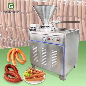 Máquina Embutidora de Salchichas Hidráulica Comercial, Vertical, Automática, para Embutir Pollo - Product Image 1