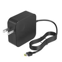 Adaptador de Corriente para Portátil Japter de Alta Calidad, 65W 20V 3.25A, USB C TIPO C, Cargador de Pared con Enchufe de 3 Pines para Reino Unido, UE y EE. UU.