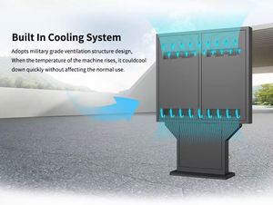 Màn hình kép IP66 không thấm nước 4k quảng cáo thương mại Video Player đôi Totem 32 43 49 55 inch ngoài trời <span class=keywords><strong>LCD</strong></span> kỹ thuật số biển - Product Image 5