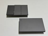 Prise murale à grand panneau de type américain, blanc, noir, gris au choix, pour vente en gros