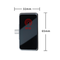 Lector RFID UHF Portátil Mini USB Tipo C para Teléfonos Inteligentes Android de 902-928MHz/865-868MHz con Distancia de Lectura de 20CM
