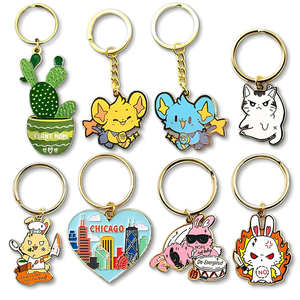 CADEAU EXCEPTIONNEL : Porte-clés personnalisés en cuivre, gravés avec lettres, logos, dessins animés, style vintage, émail, sérigraphie – Créez le vôtre - Product Image 2