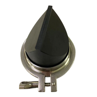 Vanne anti-retour pneumatique à bec de canard sur mesure, haute pureté, modèle DJT270, corps en plastique/silicone, biocompatible, certifiée ISO9001, pour applications sanguines