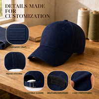 Casquette de baseball élégante avec broderie de logo personnalisée, directement de l'usine, pour uniforme d'équipe, promotion de marque, vente en gros, faible MOQ