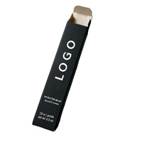 Boîte d'emballage cosmétique personnalisable avec gaufrage, dorure à chaud, papier couché blanc, revêtement UV pour vernis à ongles, huile, rouge à lèvres