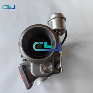 อะไหล่รถขุด 2520205 เทอร์โบ GTA4502BLS เทอร์โบชาร์จเจอร์ 252-0205 สำหรับเครื่องยนต์ CAT C13 รถขุด 345C - Product Image 4
