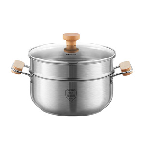Little Bear 316L Stainless Steel Soup <b>Pot</b> 3.1-4L Large Capacity Food Grade With <b>Lid</b> - Product Image 5