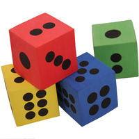 Jouets en blocs souples, sûrs et amusants, dés géants en mousse EVA, taille et motif personnalisables