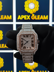 นาฬิกาข้อมือเพชรโมอิสซาไนต์ขายดีที่สุดสำหรับผู้ชาย ระบบจักรกล กันน้ำ ตัวเรือนสแตนเลส มีจำหน่ายในราคาดี - Product Image 6