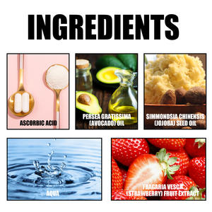 Gommage corporel à la fraise Exfoliant Hydratant Gommage corporel Gommage au sucre Hydrater la peau nettoyante en douceur 100g - Product Image 5