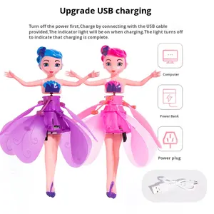 <strong>Flying</strong> <strong>Doll</strong> Dancing Simulation Helicopter Gesture Sensor Machine Gift Rotating <strong>Flying</strong> Toy Glowing Kids Toy - Product Image 5