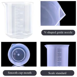 Bicchieri Graduati in Plastica per Misurare Liquidi con Logo Personalizzato - Product Image 3